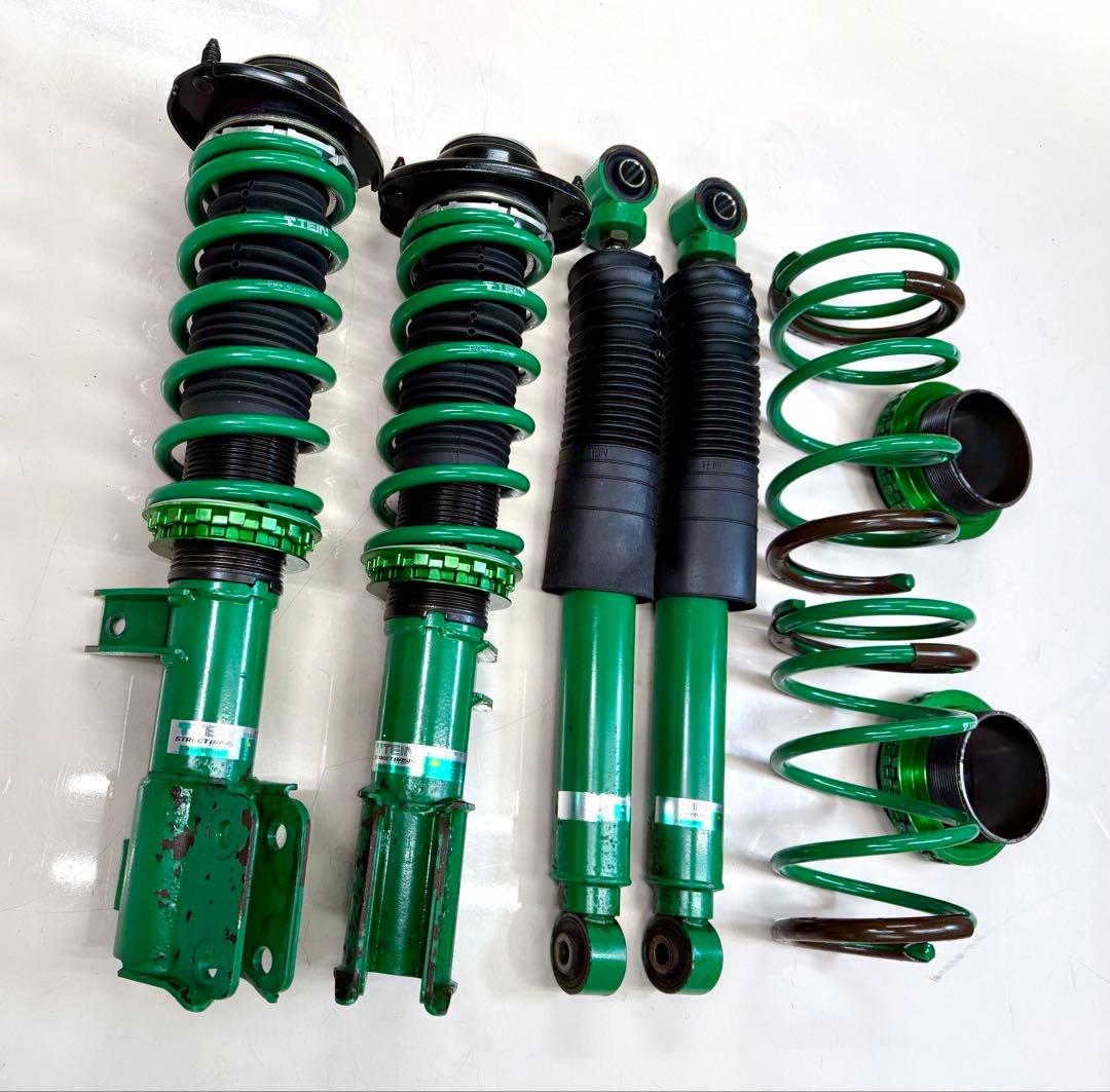 美品!★TEIN Street Basis車高調★三菱アイ（i）HA1W 2WD