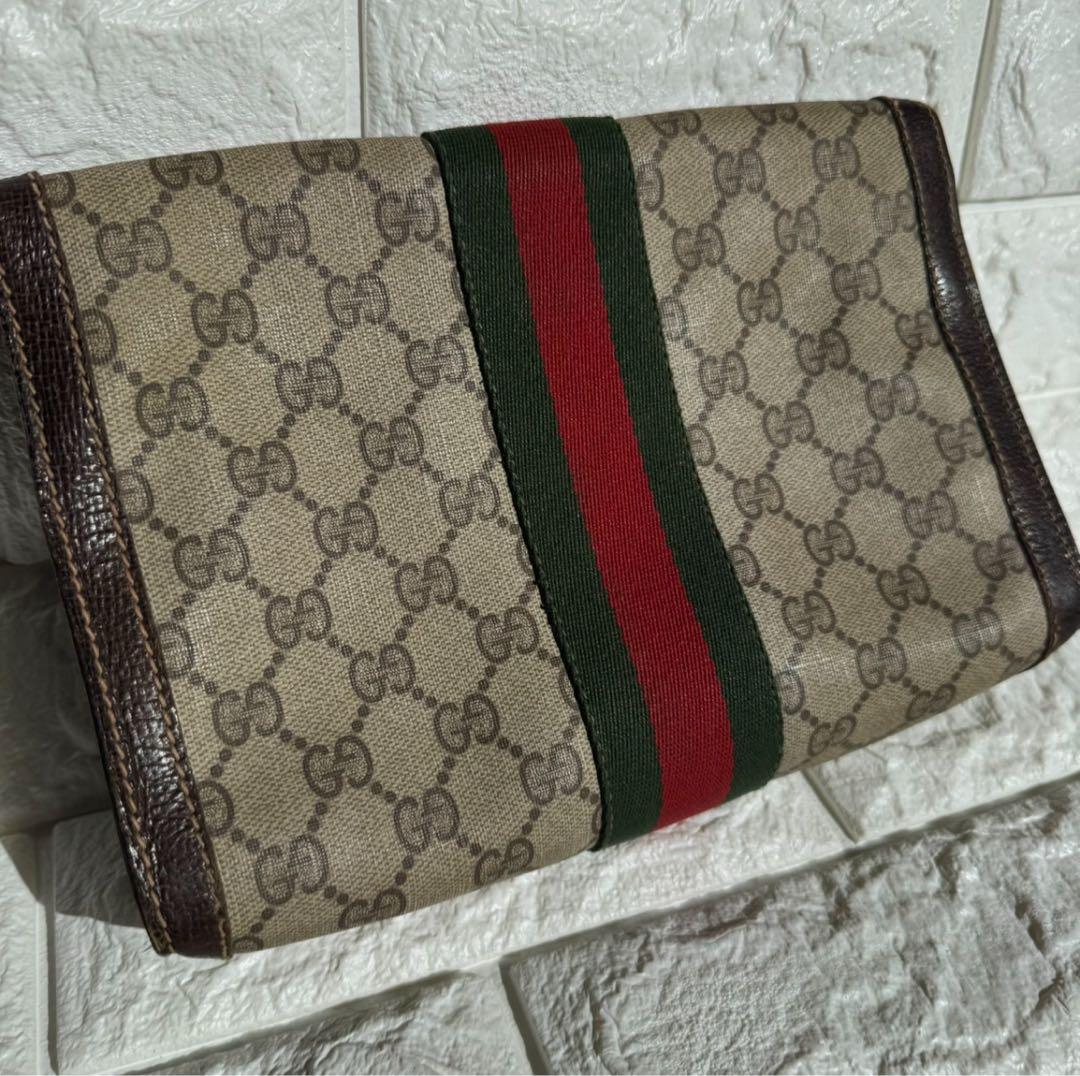 GUCCI GG柄 シェリーライン ヴィンテージ クラッチ セカンドバック