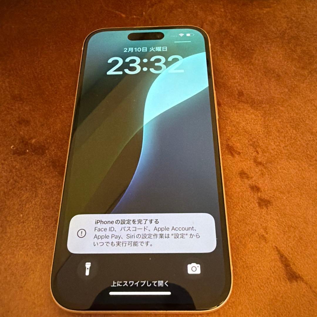 iPhone15 ピンク128GB SIMフリー