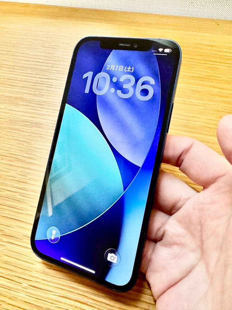 iPhone12 256GB バッテリー85% （ジャンク：Face ID故障）