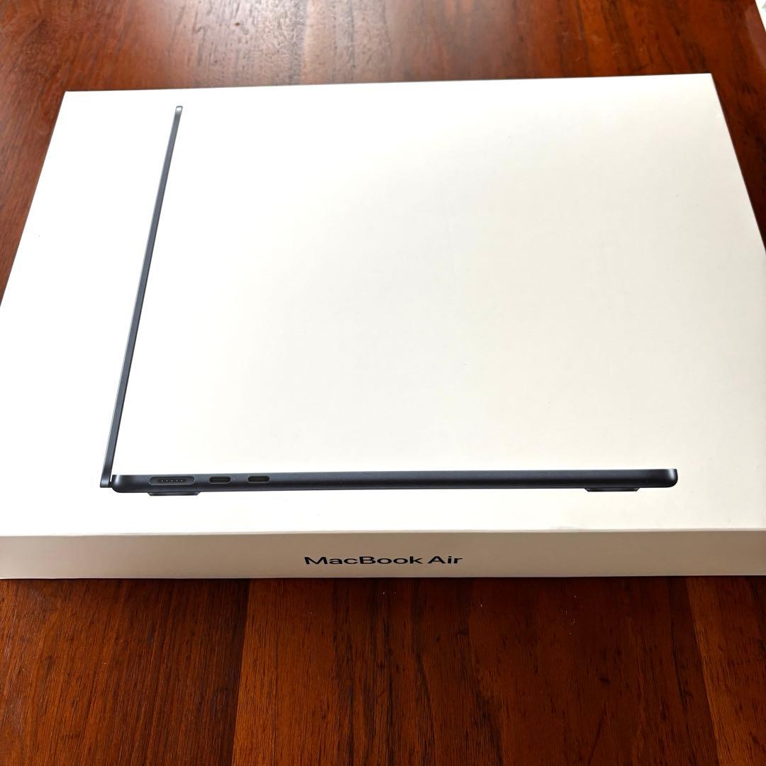 AppleMacBookAir M2 2022 256GB液晶割れ　ミッドナイト