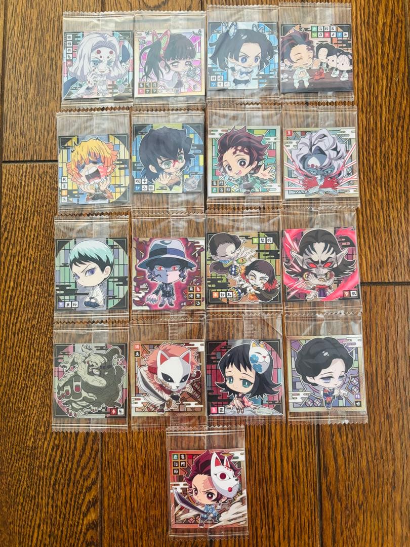 鬼滅の刃ウエハースシール　其ノ一〜其ノ十三　133枚
