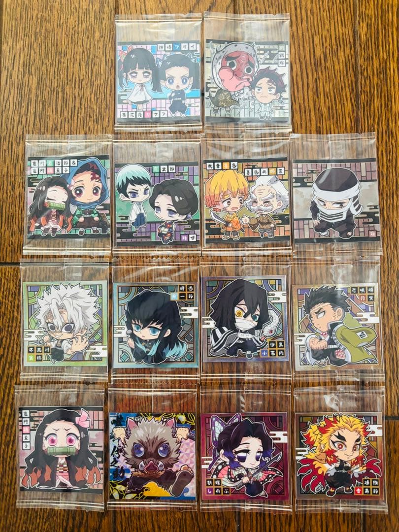 鬼滅の刃ウエハースシール　其ノ一〜其ノ十三　133枚