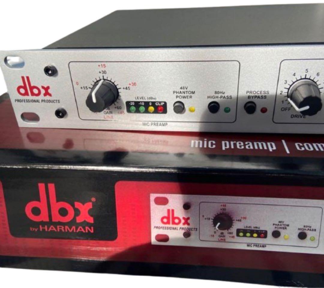 dbx 286s マイクプリアンプ コンプレッサー エンハンサー　ディエッサー