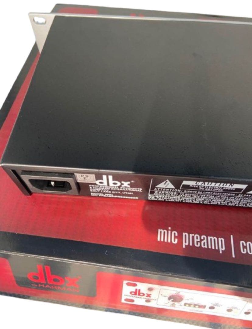 dbx 286s マイクプリアンプ コンプレッサー エンハンサー　ディエッサー