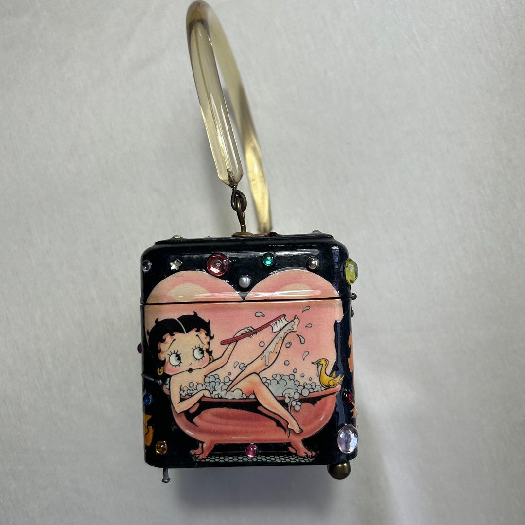 バッグ　ミニバッグ　パーティバッグ　アンティーク　ベティ・ブープ　レア　レトロ