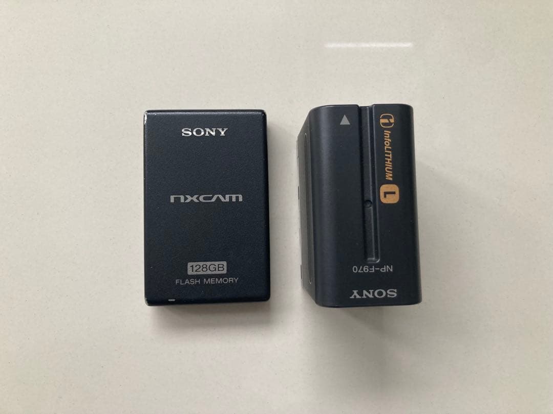 ソニーSONY nx5j 業務用ビデオカメラ ➕FMU128とバッテリー➕マイク