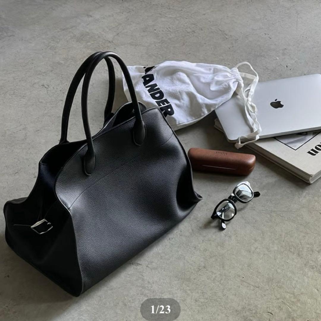 JISTORY ジストリー ブラックレザーバッグ