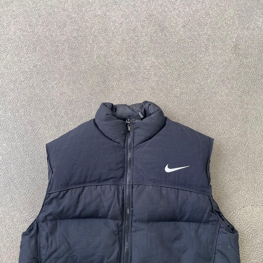 NIKE ACG 90s y2k リバーシブルダウンベスト　黒　海外ストリート