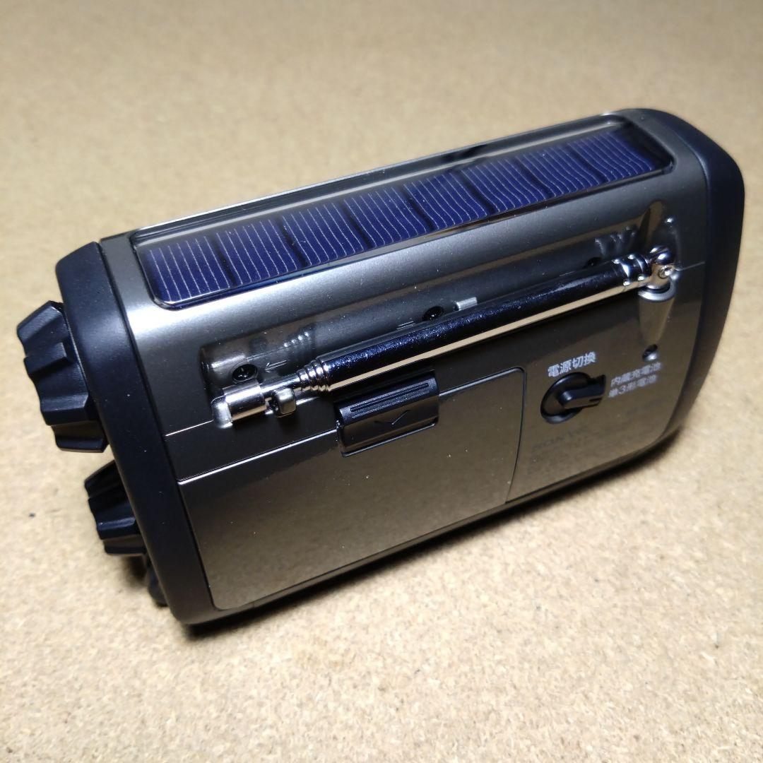 大特価！SONY 太陽光 & 手回し充電ラジオ ICF-B300 ×２台セット