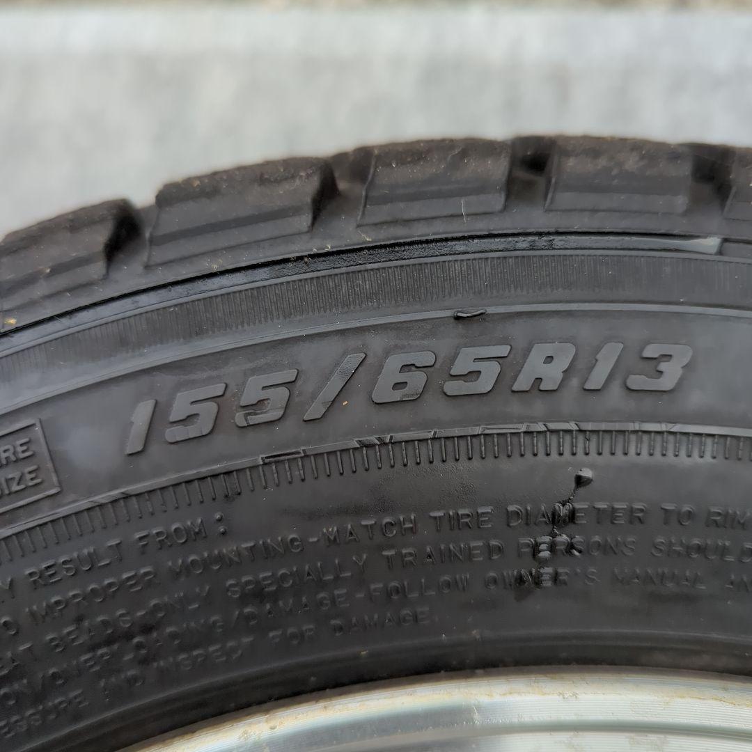 ホイールセット 13インチ ホイール（スタッドレスタイヤ付属）