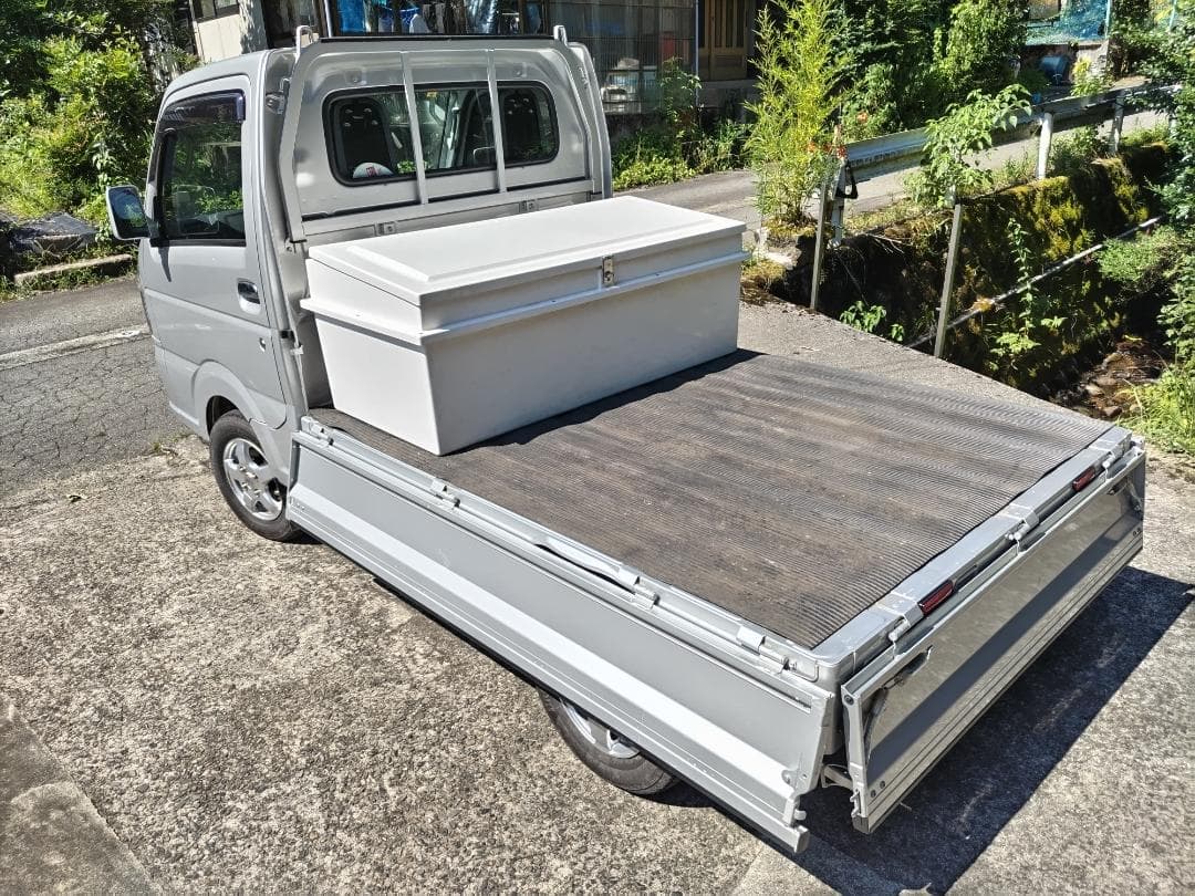 【引き取り限定】軽トラック 荷台 ボックス 収納箱 FRP