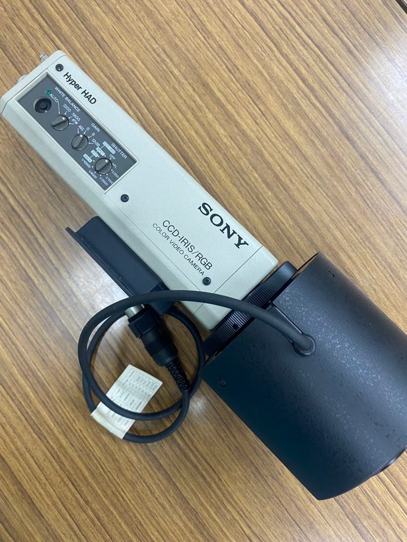 【SONY】CCD-IRIS/RGB 高性能CCD カメラ