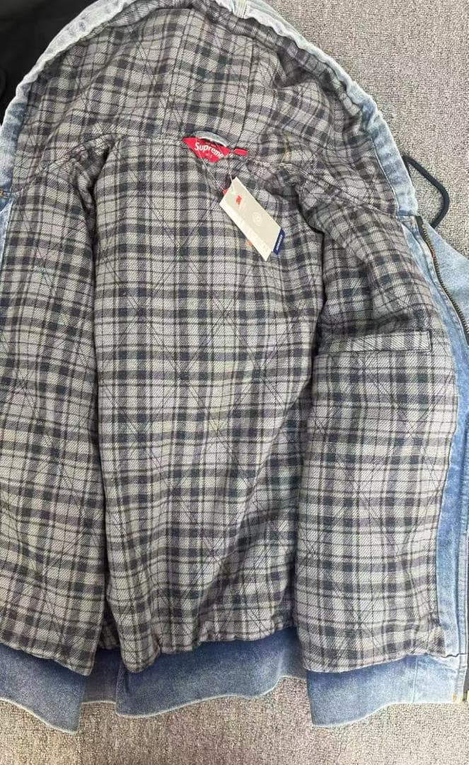 極美品★Supreme リフレクター アーク フード付きワークジャケット S