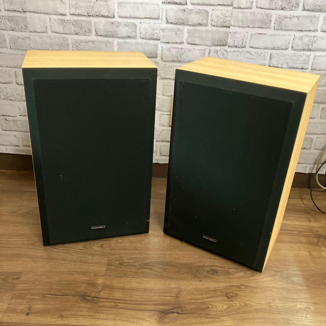 3F COLUMBIA コロムビア スピーカー 左右ペア レトロ オーディオ