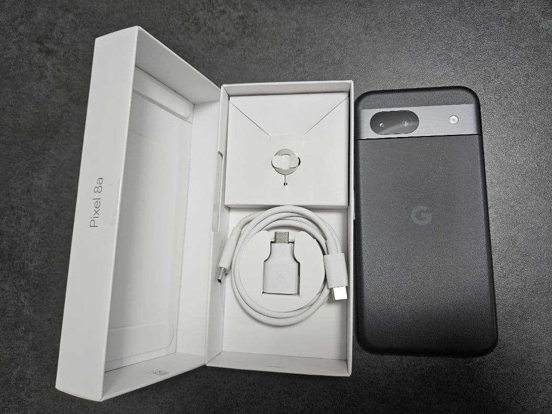 最終価格　google pixel8a 黒 ブラック オブシディアン 128GB
