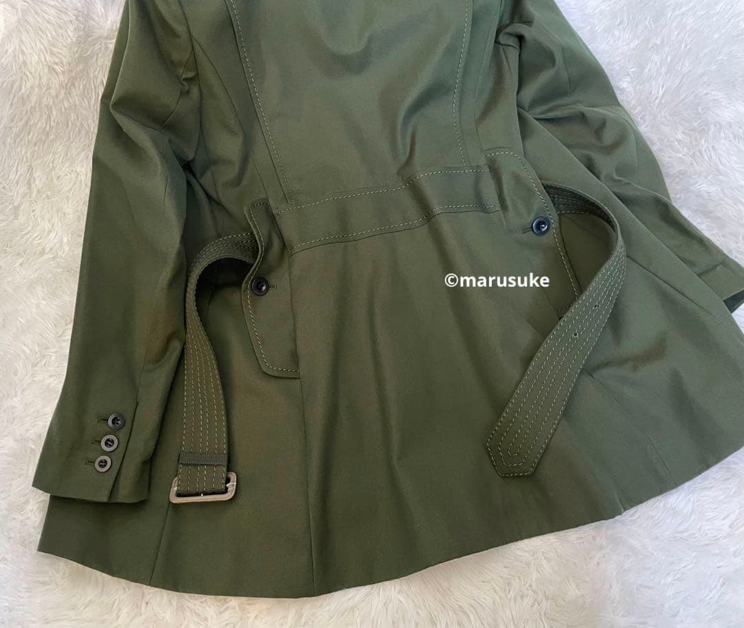 未使用　sacai サカイ　ベルテッドジャケットコート　テーラード　ベルト