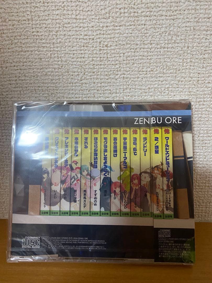 「全部俺 創刊号」　CD ブックレット　未開封