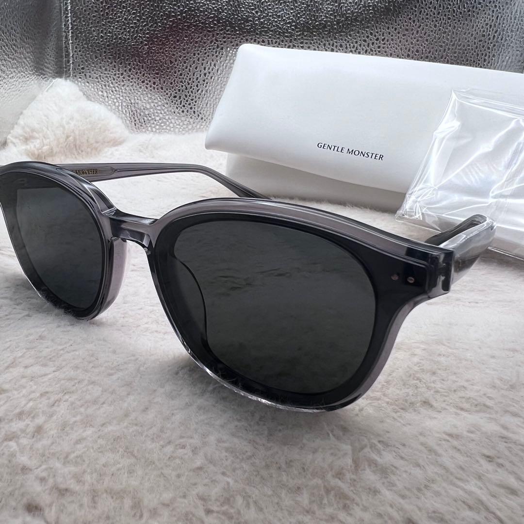 美品✨Gentle Monster JADE-G1✨クリアグレー サングラス