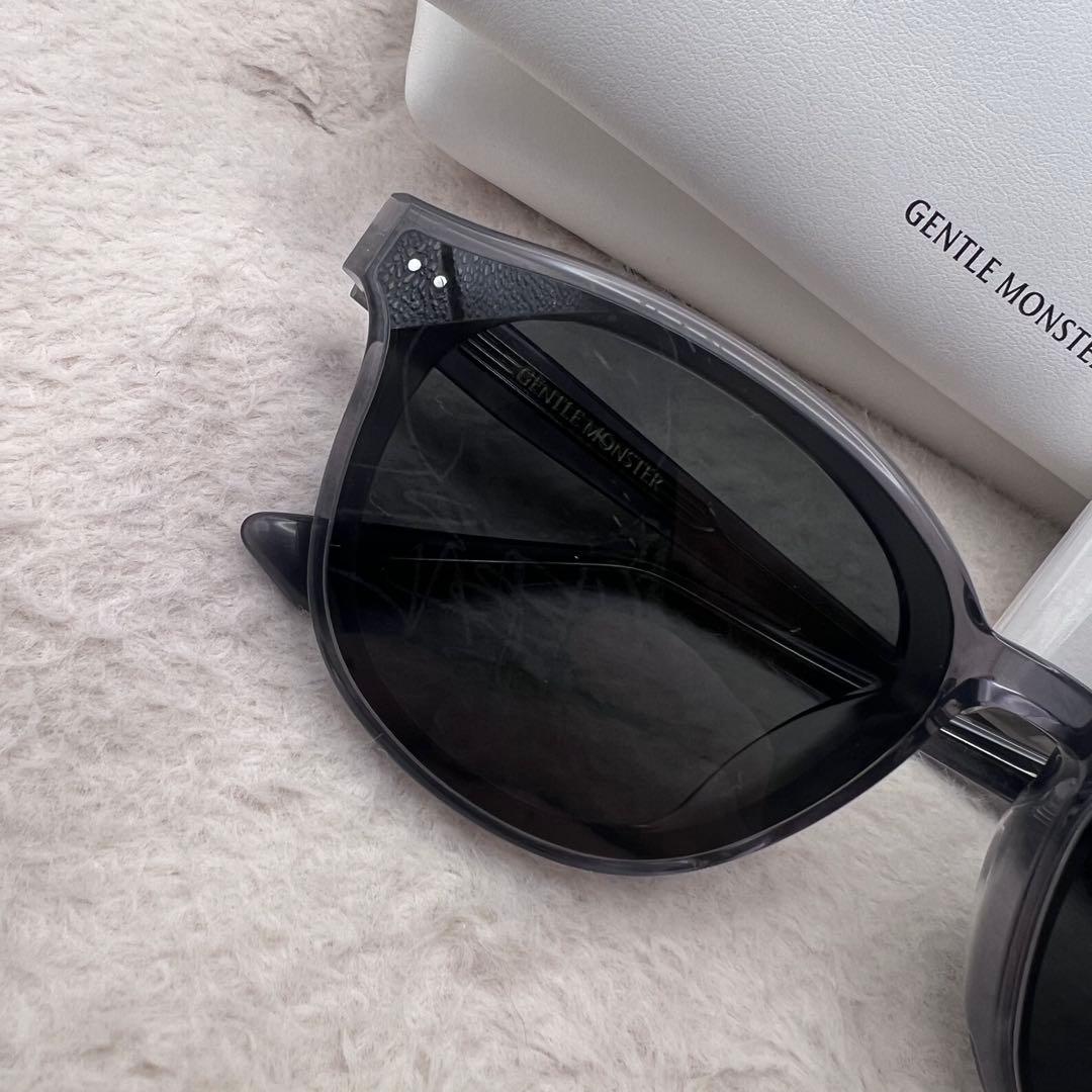 美品✨Gentle Monster JADE-G1✨クリアグレー サングラス