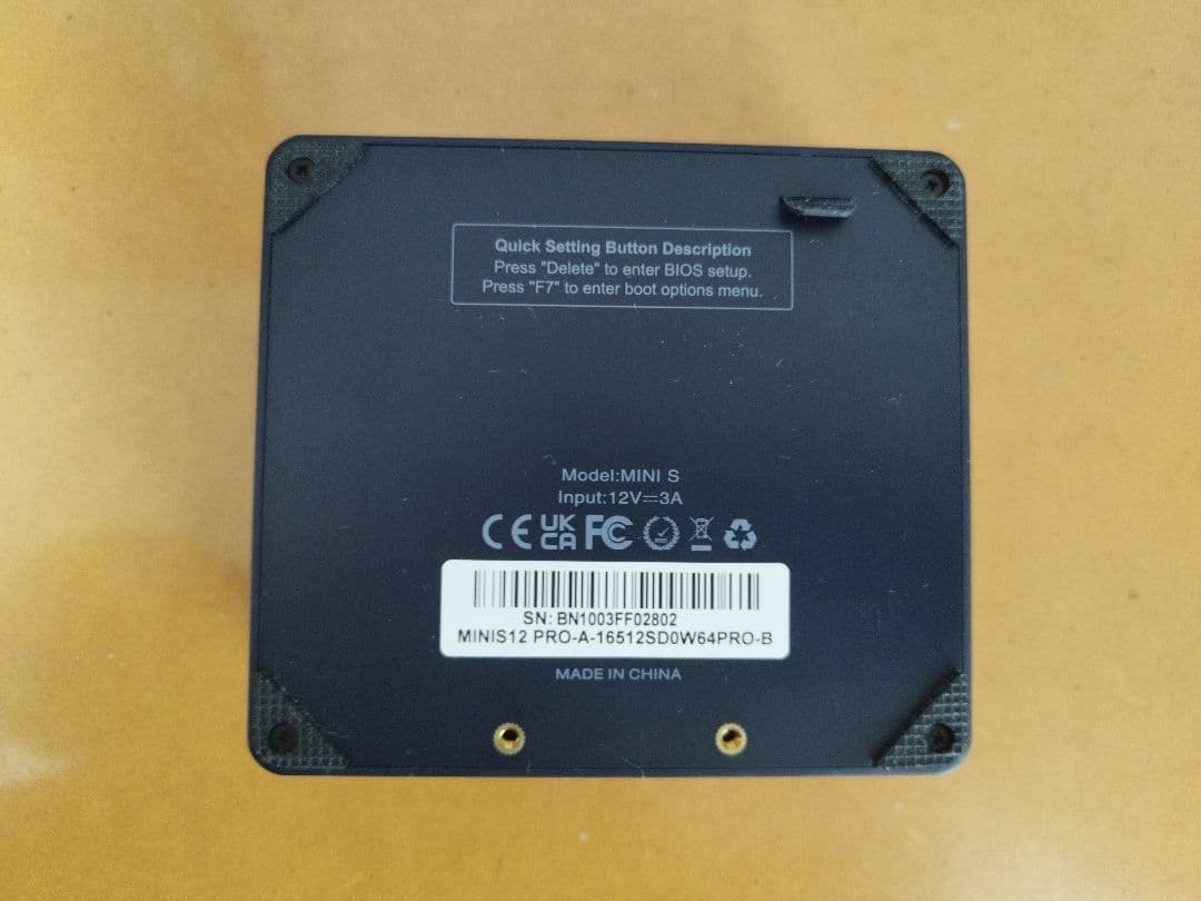 Beelink MINI S12 PRO ミニPC N100 16GB