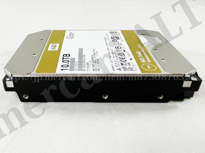 WD GOLD 10TB HDD WD101KRYZ ハイエンドNAS用