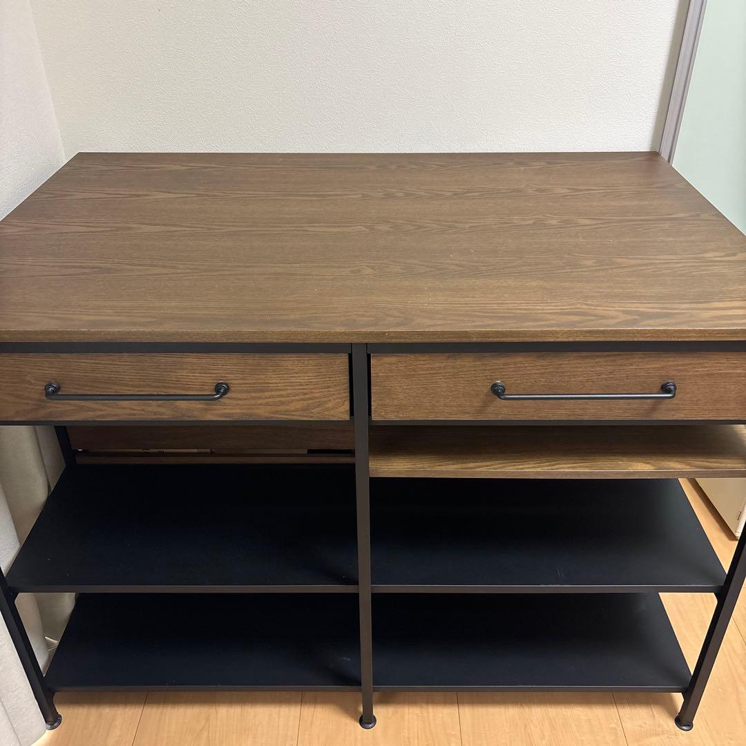 LOWYA アイランドカウンターテーブル