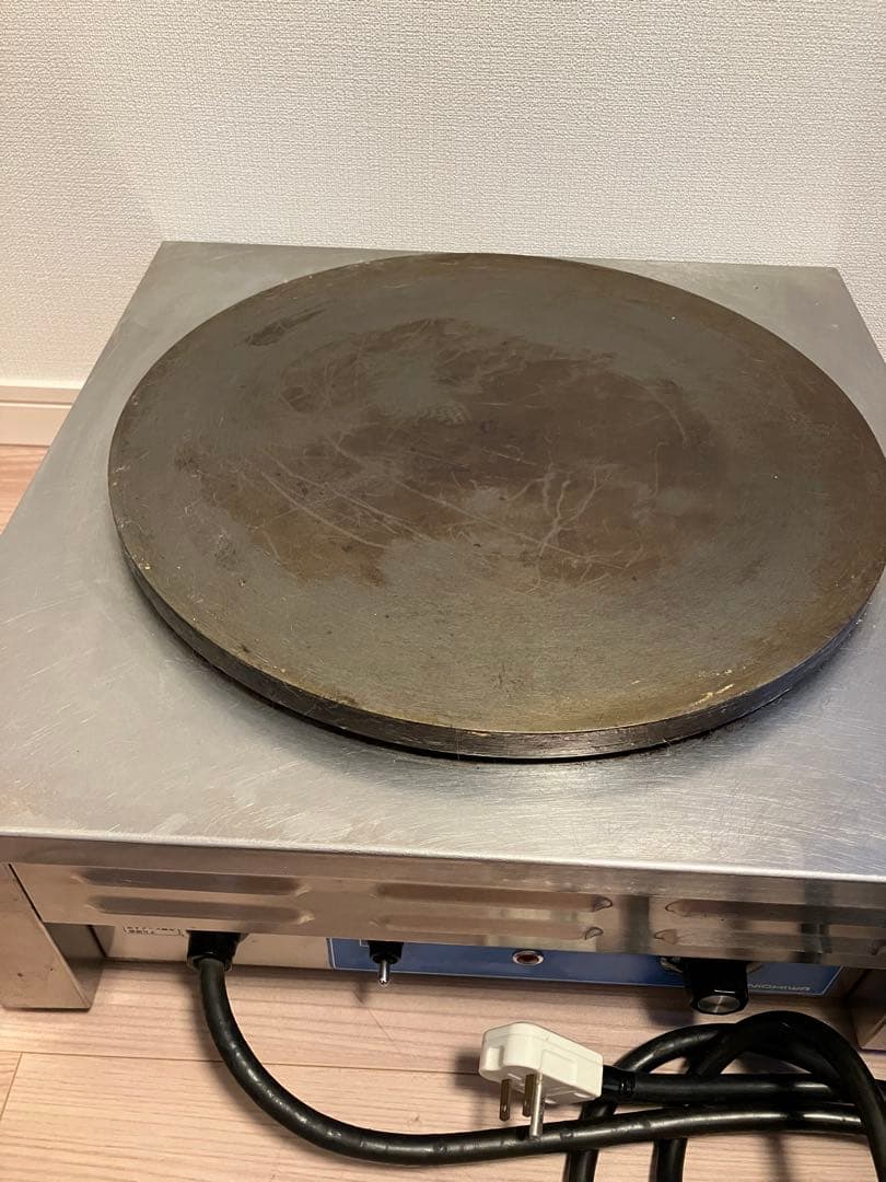こ*に様 【動確済み】ニチワ 業務用 クレープ焼器 卓上クレープ CM-410
