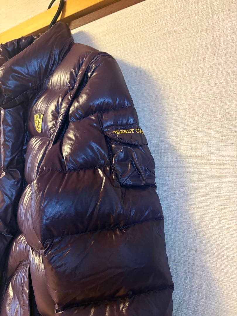 PEARLY GATES パープル ダウンジャケット