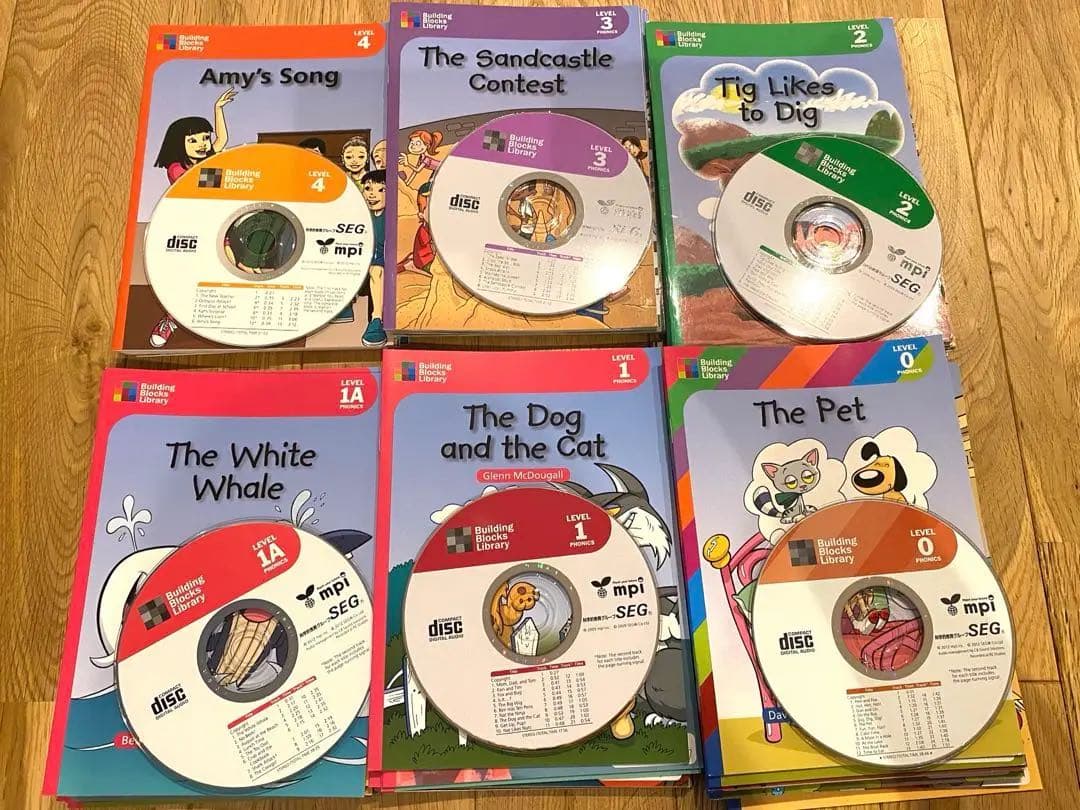 Building Blocks Library Level 0～４　（全52冊）