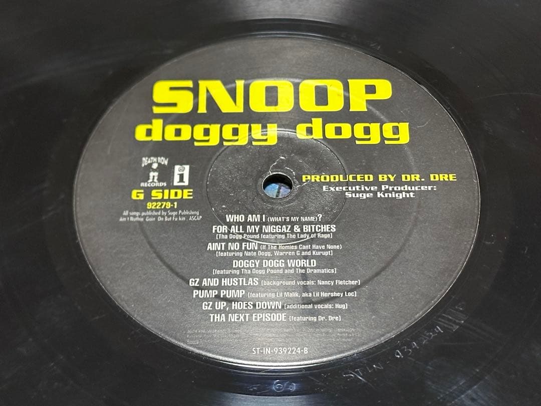 神龍 スヌープドギードッグ : Doggystyle 12” LPレコード