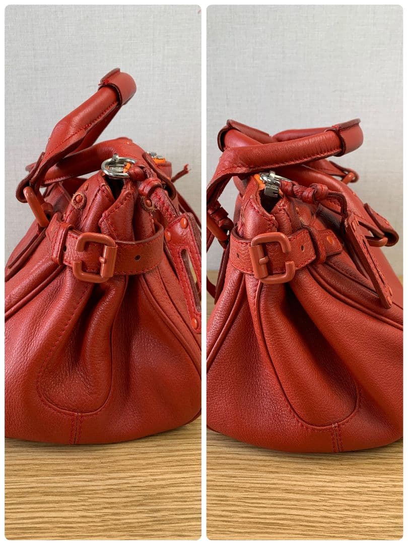 クロエ　パディントン　レッド