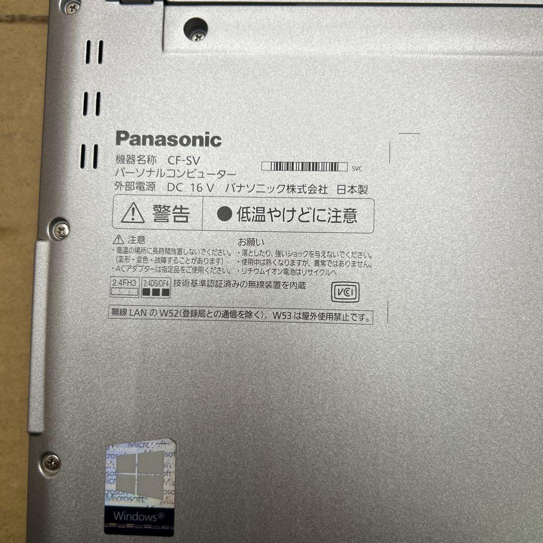 CF-SV1 i5第11世代-1145G7 16GB 1TB 12.1インチ
