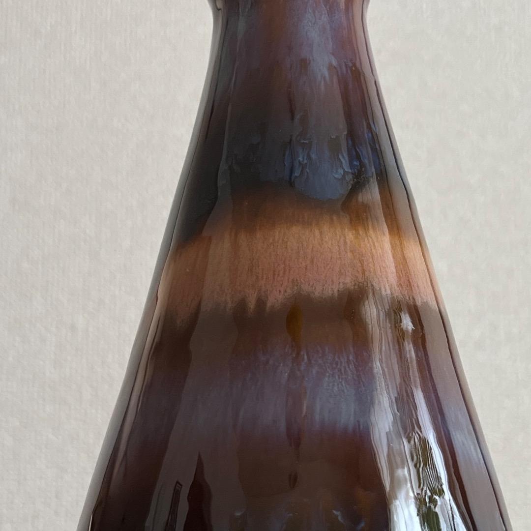 60年代　ドイツ陶器　花瓶　フラワーベース　ラバ　ミッドセンチュリー　北欧