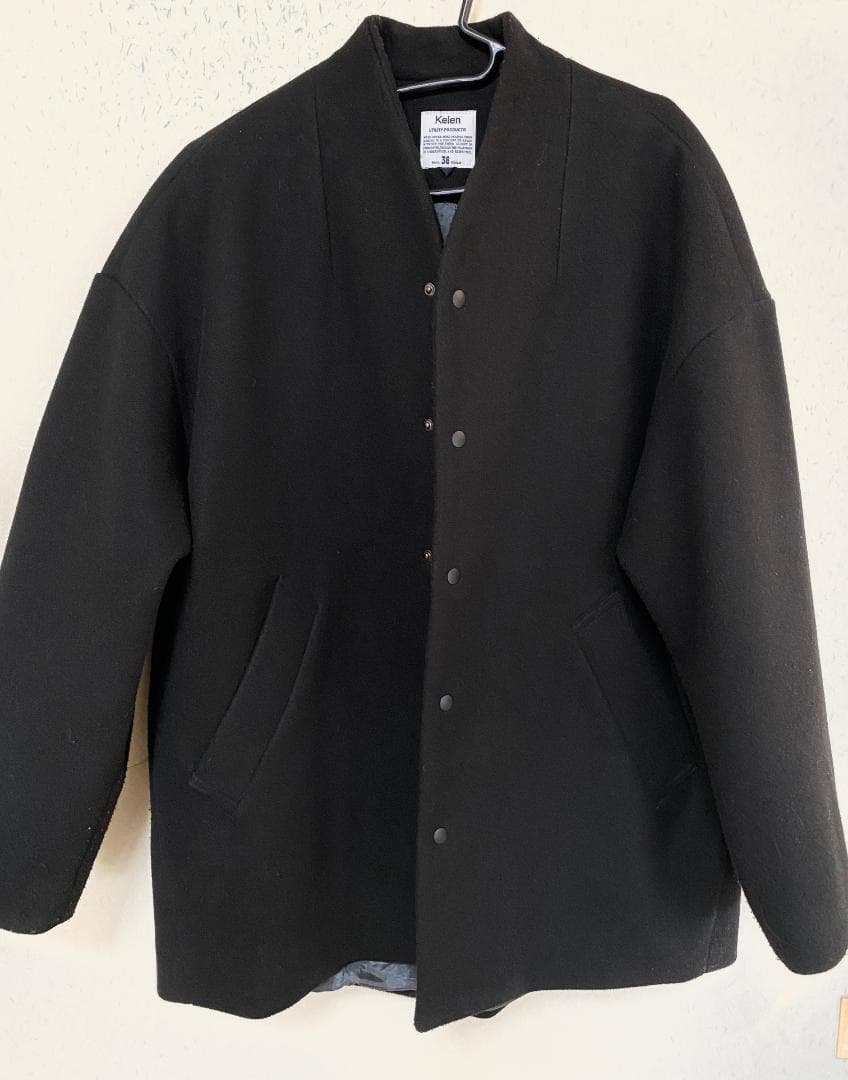 【KELEN】 NO COLLAR EGG JACKET 　 エッグジャケット