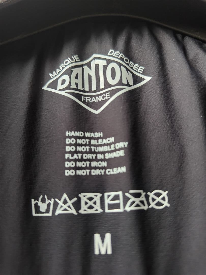 美品✨️DANTON ダントン インサレーションジャケット M ブラック 黒