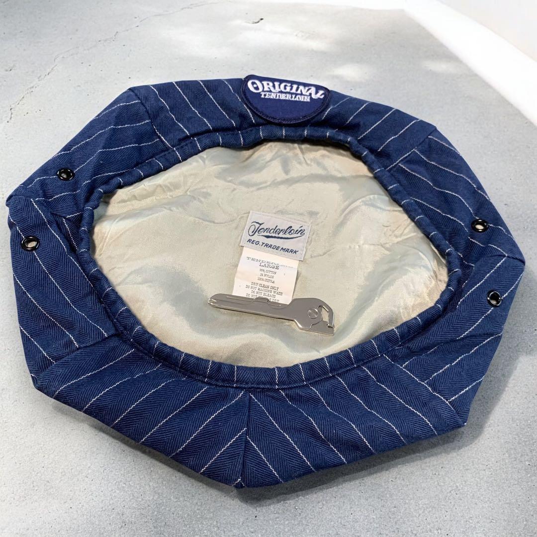 TENDERLOIN テンダーロイン　ベレー帽　サークルロゴ　Lサイズ