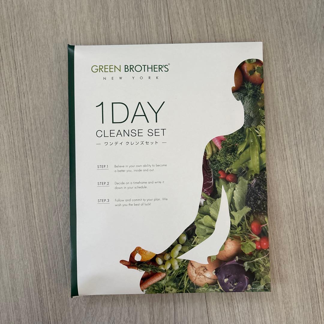 [新品]GREEN BROTHERS GB1DAY CLEANSE SET