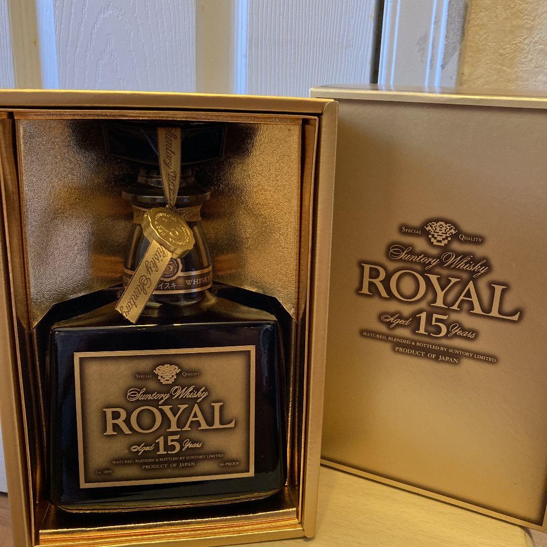 サントリー ウイスキー ローヤル15年　ゴールドラベル