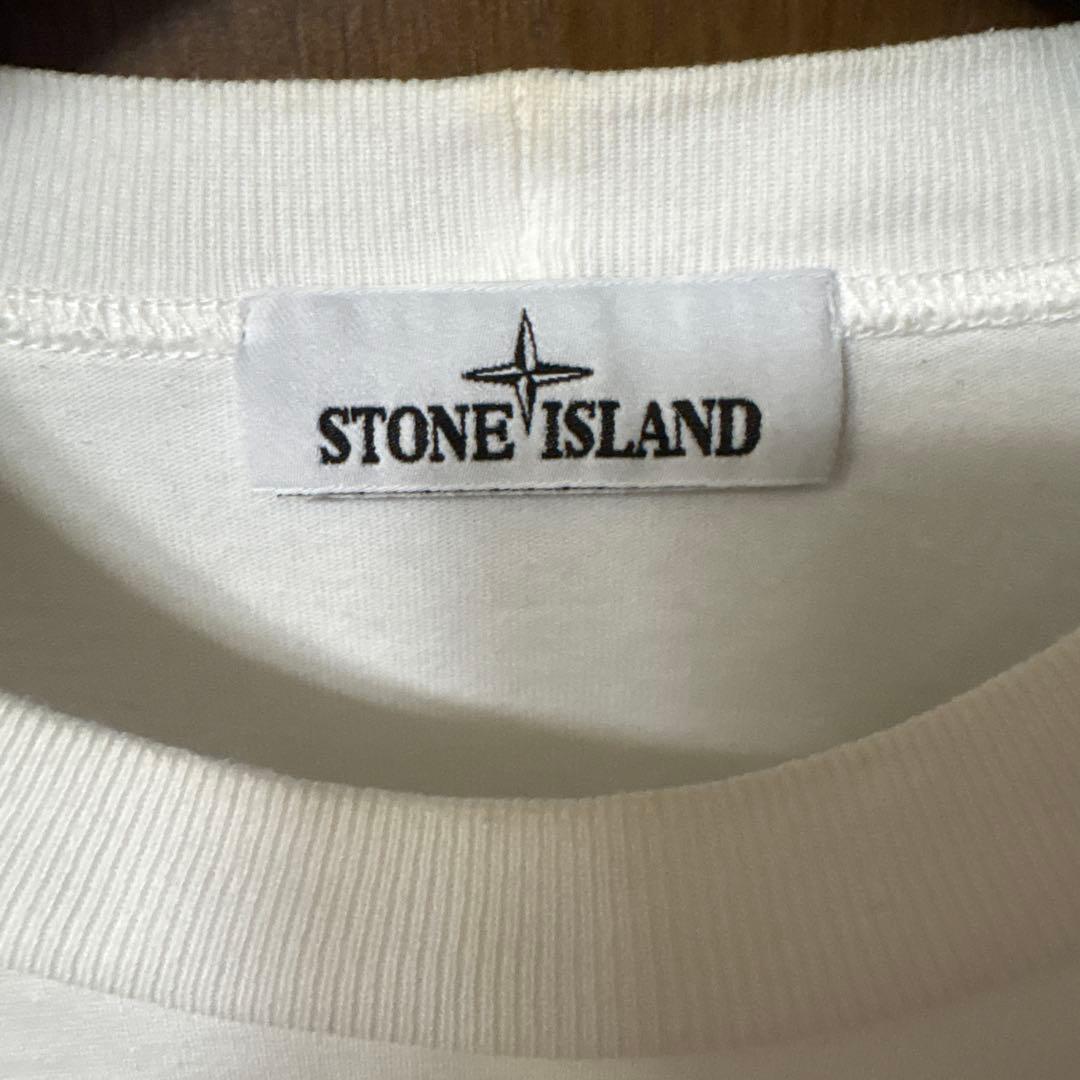 Mサイズ STONE  スウェット ホワイト