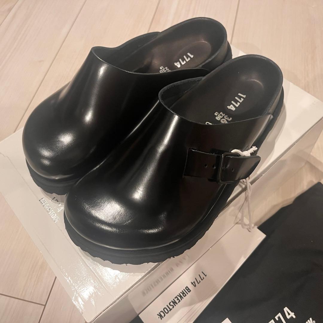 新品 ビルケンシュトック 1774 DOUGAL レザー サンダル サボ ザロウ