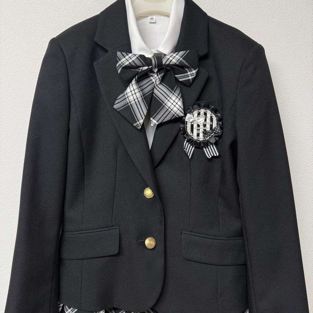 卒服　デコラピンキーズ 卒業入学式　フォーマルセット　160 【匿名配送】