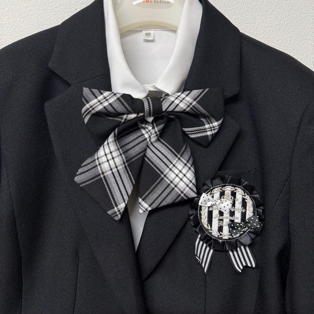 卒服　デコラピンキーズ 卒業入学式　フォーマルセット　160 【匿名配送】