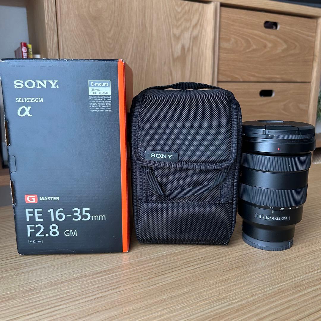 SONY FE 16-35mm F2.8 GM レンズ【レンズプロテクター付】