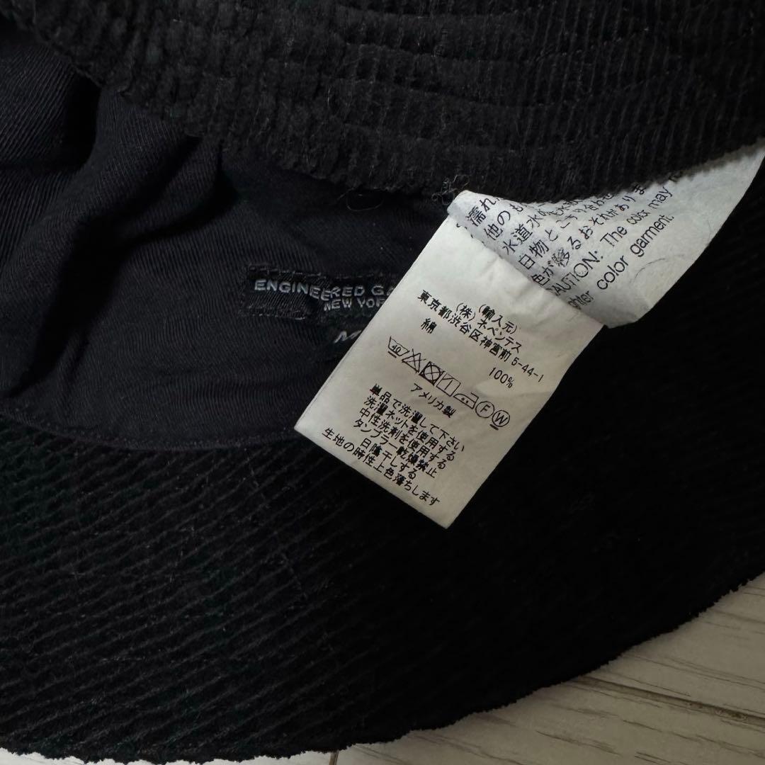engineered garmentsガーメンツ EGコーデュロイハット黒M