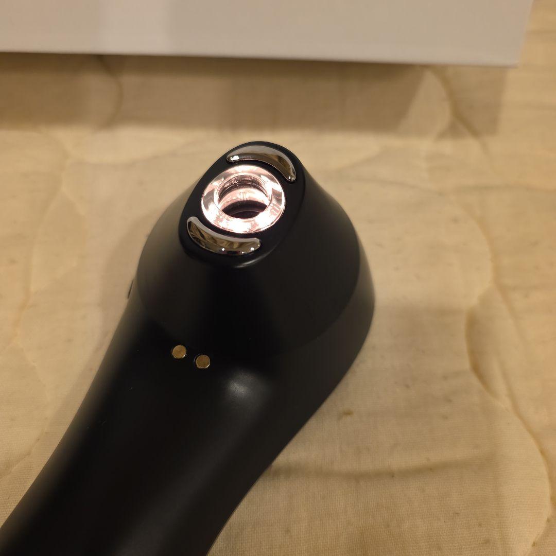 美品 イングレイス プルクォート MBE104A-K (ブラック) 音波美顔器