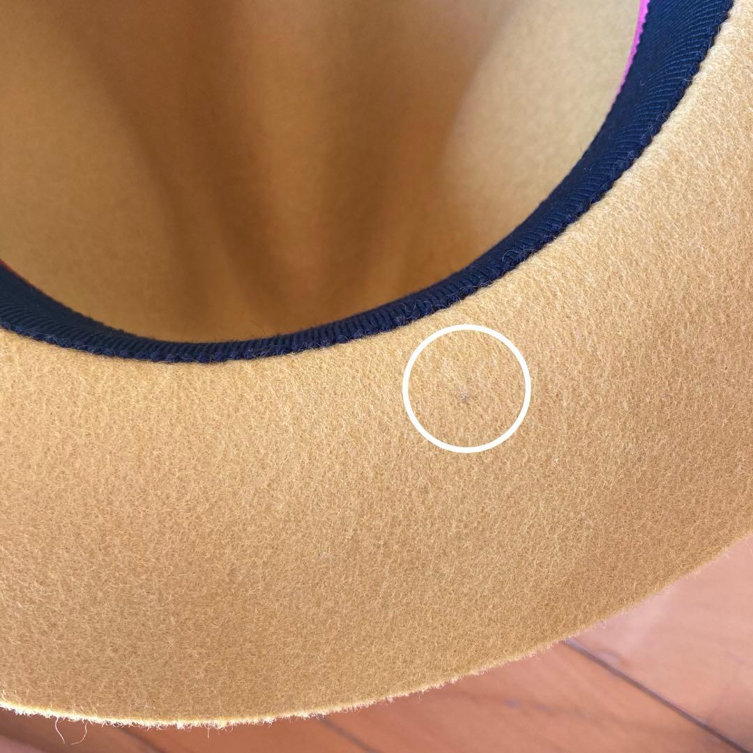 ボルサリーノ　中折れ帽子　フェルトハット