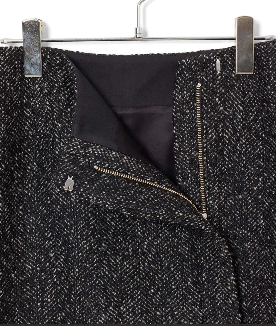 よこちゃん 新品タグ付き ADAM ET ROPE’ ツイードミニスカート