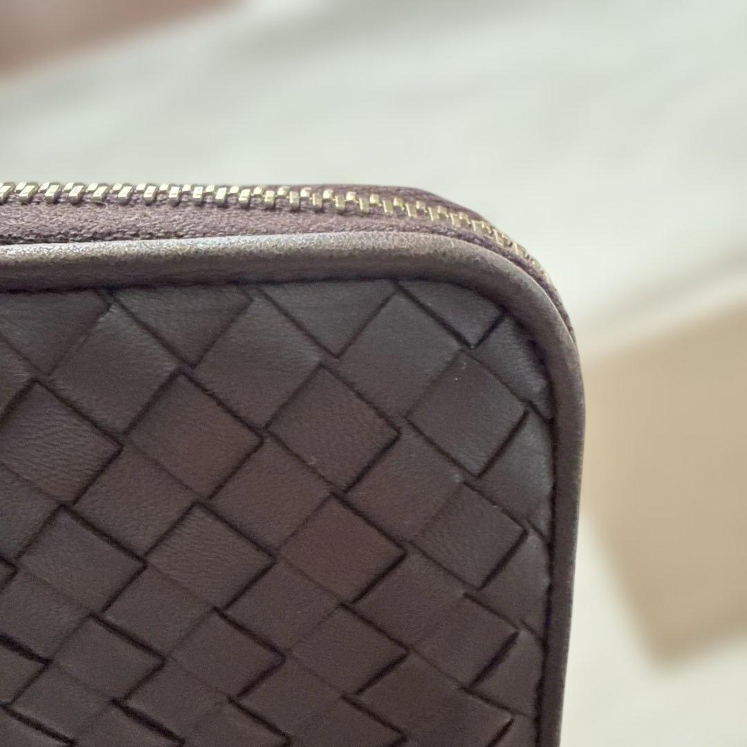 ボッテガヴェネタ 長財布 ダークブラウン