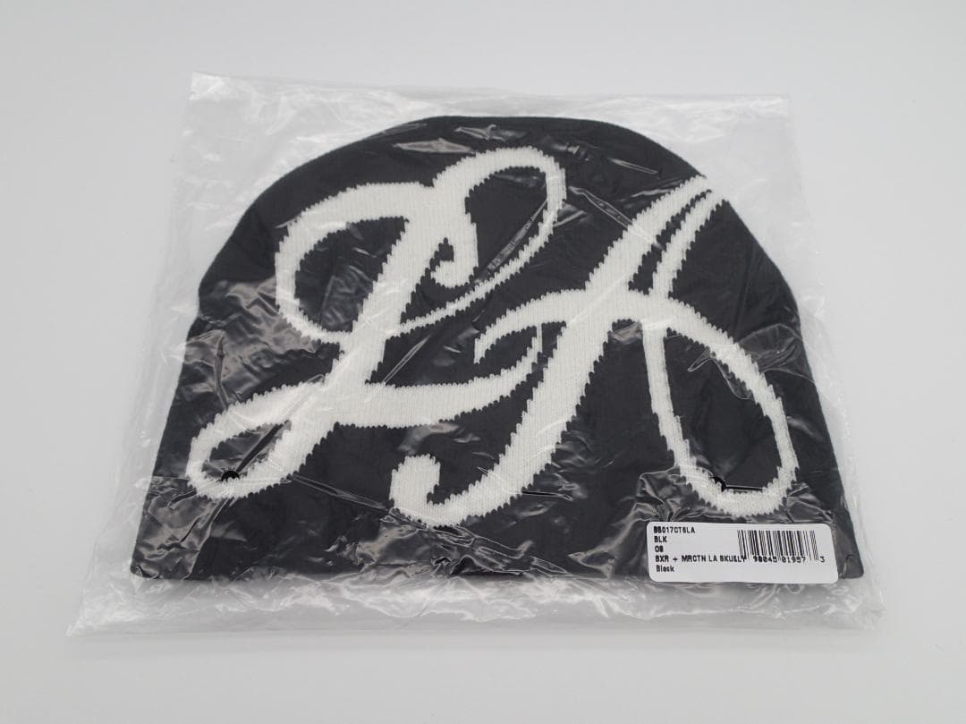 帽子 MR CARTOON BORN RAISED LA SCRIPT SKULLY